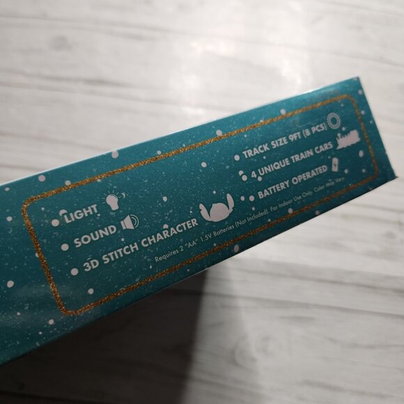 Disney Lilo & Stitch Christmas Holiday Express Ready to Play Train Set - Picture 8 of 8